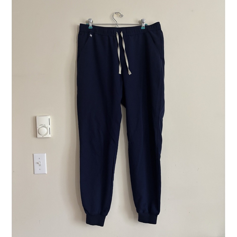FIGS Mens Large Tansen Jogger Scrub Pants Navy Blue PO 3485 Dark Blue